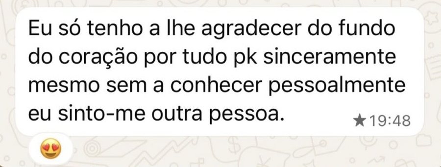 Testemunho de participante do Código da Riqueza