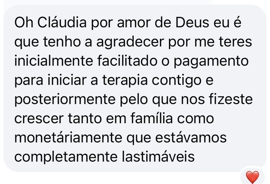 Testemunho de participante do Código da Riqueza